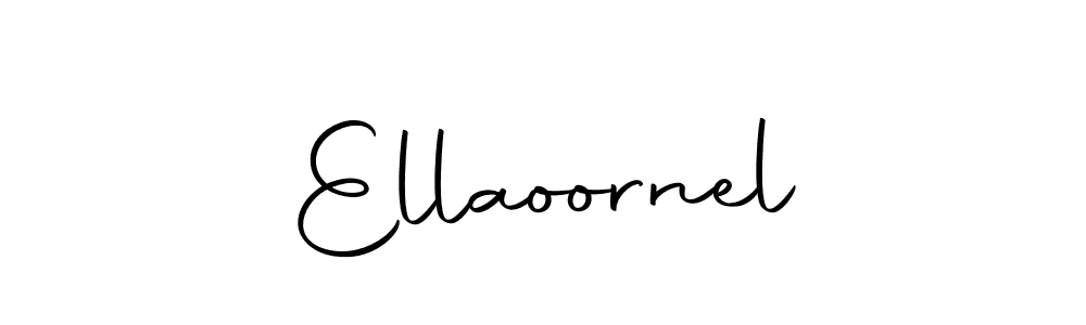 Design your own signature with our free online signature maker. With this signature software, you can create a handwritten (Autography-DOLnW) signature for name Ellaoornel. Ellaoornel signature style 10 images and pictures png