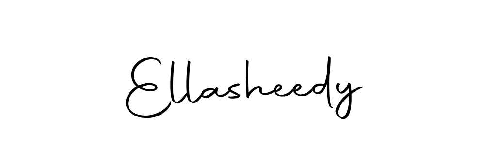 You can use this online signature creator to create a handwritten signature for the name Ellasheedy. This is the best online autograph maker. Ellasheedy signature style 10 images and pictures png