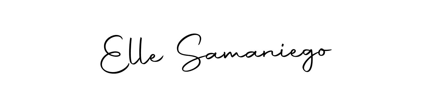 Also You can easily find your signature by using the search form. We will create Elle Samaniego name handwritten signature images for you free of cost using Autography-DOLnW sign style. Elle Samaniego signature style 10 images and pictures png