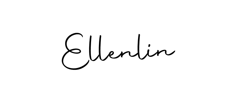 Create a beautiful signature design for name Ellenlin. With this signature (Autography-DOLnW) fonts, you can make a handwritten signature for free. Ellenlin signature style 10 images and pictures png