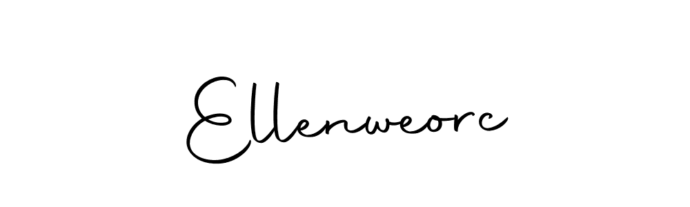 Autography-DOLnW is a professional signature style that is perfect for those who want to add a touch of class to their signature. It is also a great choice for those who want to make their signature more unique. Get Ellenweorc name to fancy signature for free. Ellenweorc signature style 10 images and pictures png