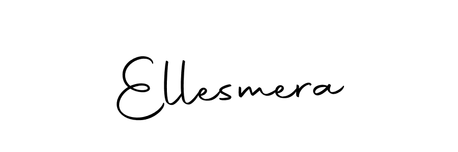 How to make Ellesmera signature? Autography-DOLnW is a professional autograph style. Create handwritten signature for Ellesmera name. Ellesmera signature style 10 images and pictures png