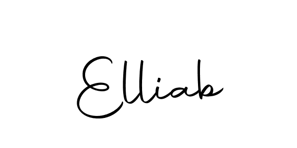 It looks lik you need a new signature style for name Elliab. Design unique handwritten (Autography-DOLnW) signature with our free signature maker in just a few clicks. Elliab signature style 10 images and pictures png