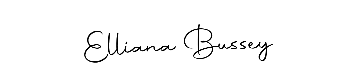 Make a short Elliana Bussey signature style. Manage your documents anywhere anytime using Autography-DOLnW. Create and add eSignatures, submit forms, share and send files easily. Elliana Bussey signature style 10 images and pictures png