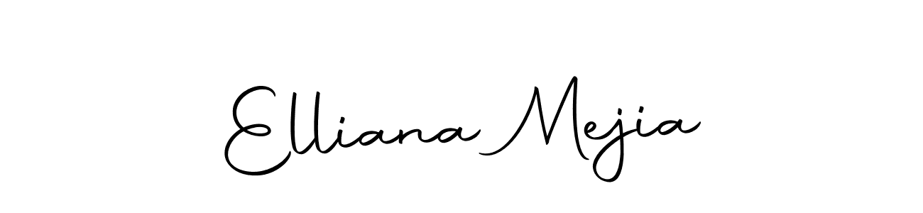 You can use this online signature creator to create a handwritten signature for the name Elliana Mejia. This is the best online autograph maker. Elliana Mejia signature style 10 images and pictures png