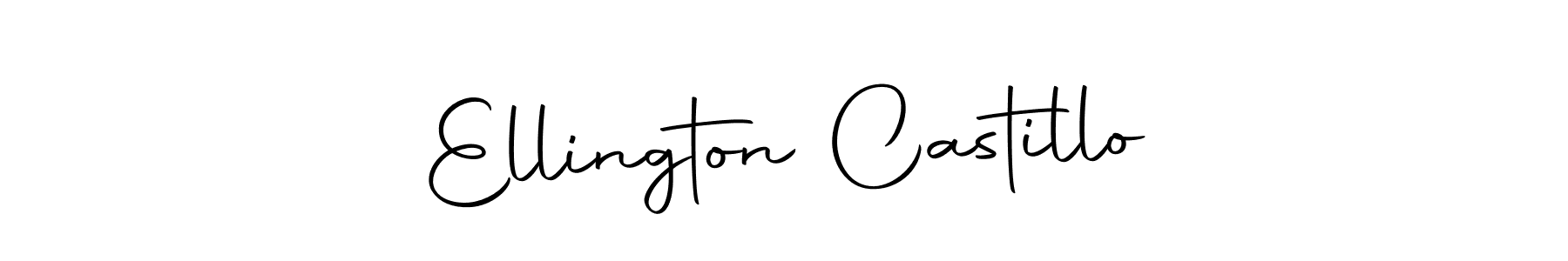 Make a short Ellington Castillo signature style. Manage your documents anywhere anytime using Autography-DOLnW. Create and add eSignatures, submit forms, share and send files easily. Ellington Castillo signature style 10 images and pictures png