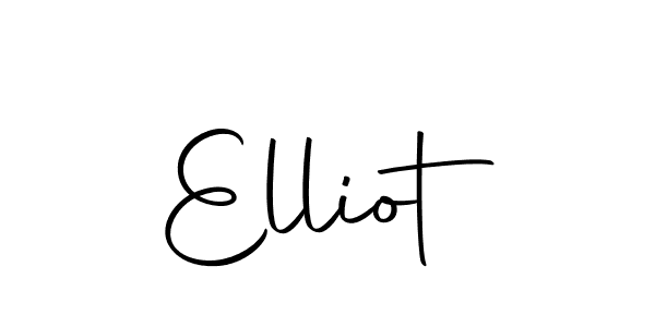 Make a beautiful signature design for name Elliot. With this signature (Autography-DOLnW) style, you can create a handwritten signature for free. Elliot signature style 10 images and pictures png