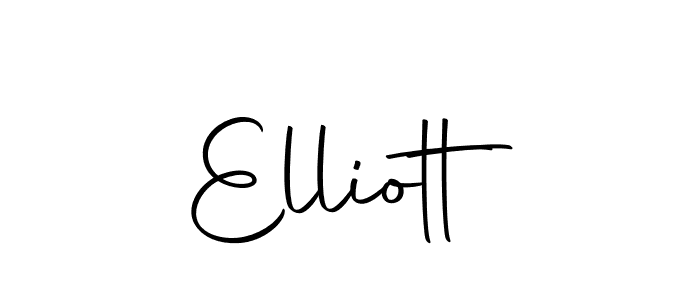 Create a beautiful signature design for name Elliott. With this signature (Autography-DOLnW) fonts, you can make a handwritten signature for free. Elliott signature style 10 images and pictures png