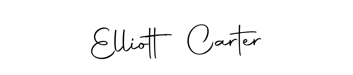 You should practise on your own different ways (Autography-DOLnW) to write your name (Elliott Carter) in signature. don't let someone else do it for you. Elliott Carter signature style 10 images and pictures png