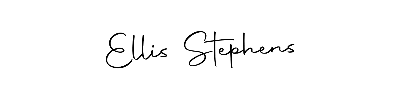 Ellis Stephens stylish signature style. Best Handwritten Sign (Autography-DOLnW) for my name. Handwritten Signature Collection Ideas for my name Ellis Stephens. Ellis Stephens signature style 10 images and pictures png