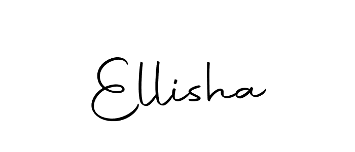 The best way (Autography-DOLnW) to make a short signature is to pick only two or three words in your name. The name Ellisha include a total of six letters. For converting this name. Ellisha signature style 10 images and pictures png