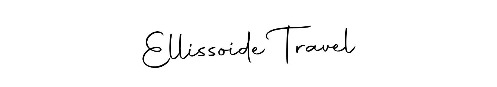 Ellissoide Travel stylish signature style. Best Handwritten Sign (Autography-DOLnW) for my name. Handwritten Signature Collection Ideas for my name Ellissoide Travel. Ellissoide Travel signature style 10 images and pictures png