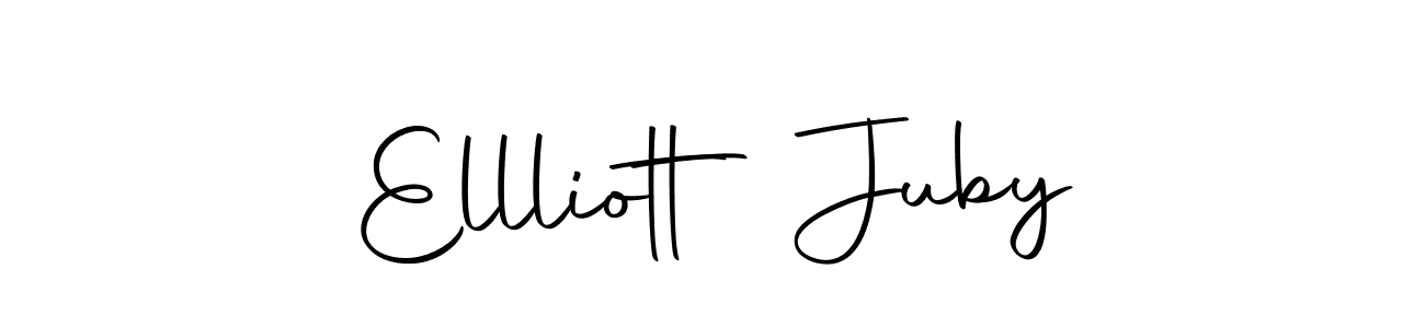Design your own signature with our free online signature maker. With this signature software, you can create a handwritten (Autography-DOLnW) signature for name Ellliott Juby. Ellliott Juby signature style 10 images and pictures png