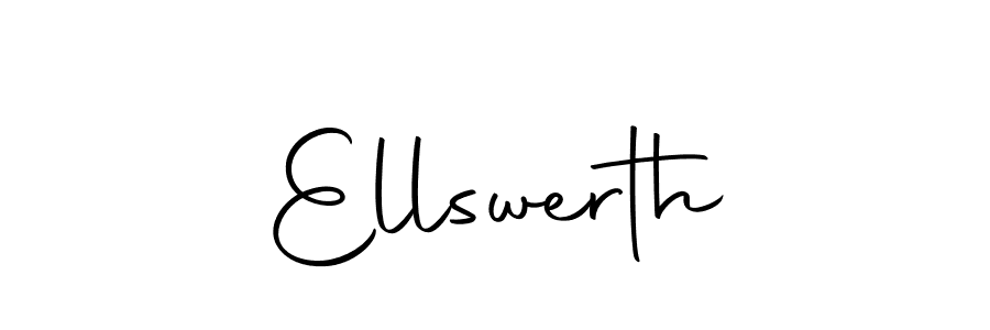 Create a beautiful signature design for name Ellswerth. With this signature (Autography-DOLnW) fonts, you can make a handwritten signature for free. Ellswerth signature style 10 images and pictures png