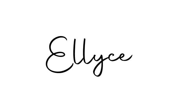 You can use this online signature creator to create a handwritten signature for the name Ellyce. This is the best online autograph maker. Ellyce signature style 10 images and pictures png