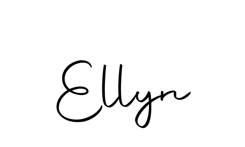 You should practise on your own different ways (Autography-DOLnW) to write your name (Ellyn) in signature. don't let someone else do it for you. Ellyn signature style 10 images and pictures png