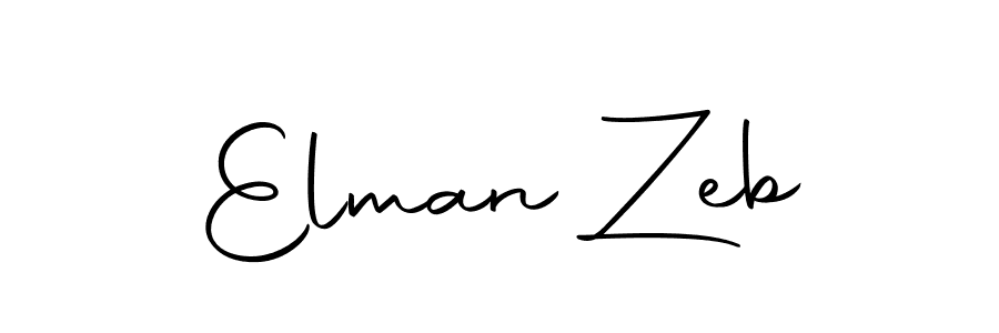 How to make Elman Zeb signature? Autography-DOLnW is a professional autograph style. Create handwritten signature for Elman Zeb name. Elman Zeb signature style 10 images and pictures png