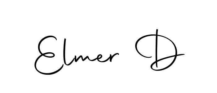 It looks lik you need a new signature style for name Elmer D. Design unique handwritten (Autography-DOLnW) signature with our free signature maker in just a few clicks. Elmer D signature style 10 images and pictures png