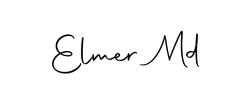 How to make Elmer Md signature? Autography-DOLnW is a professional autograph style. Create handwritten signature for Elmer Md name. Elmer Md signature style 10 images and pictures png