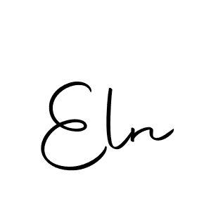 Here are the top 10 professional signature styles for the name Eln. These are the best autograph styles you can use for your name. Eln signature style 10 images and pictures png