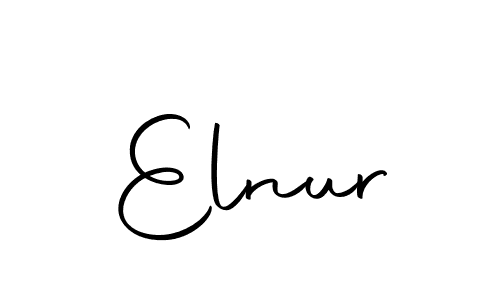 Elnur stylish signature style. Best Handwritten Sign (Autography-DOLnW) for my name. Handwritten Signature Collection Ideas for my name Elnur. Elnur signature style 10 images and pictures png