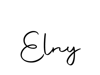 How to make Elny signature? Autography-DOLnW is a professional autograph style. Create handwritten signature for Elny name. Elny signature style 10 images and pictures png