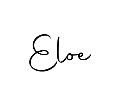 The best way (Autography-DOLnW) to make a short signature is to pick only two or three words in your name. The name Eloe include a total of six letters. For converting this name. Eloe signature style 10 images and pictures png