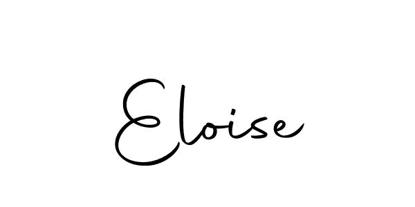 Use a signature maker to create a handwritten signature online. With this signature software, you can design (Autography-DOLnW) your own signature for name Eloise. Eloise signature style 10 images and pictures png