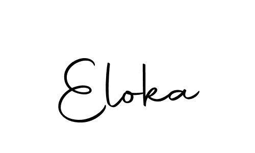 Similarly Autography-DOLnW is the best handwritten signature design. Signature creator online .You can use it as an online autograph creator for name Eloka. Eloka signature style 10 images and pictures png