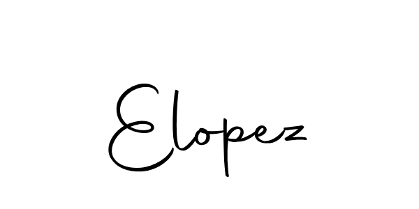 Also we have Elopez name is the best signature style. Create professional handwritten signature collection using Autography-DOLnW autograph style. Elopez signature style 10 images and pictures png