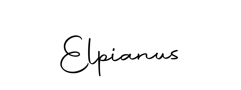 How to make Elpianus signature? Autography-DOLnW is a professional autograph style. Create handwritten signature for Elpianus name. Elpianus signature style 10 images and pictures png
