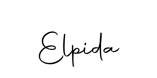 How to make Elpida signature? Autography-DOLnW is a professional autograph style. Create handwritten signature for Elpida name. Elpida signature style 10 images and pictures png