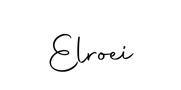 Create a beautiful signature design for name Elroei. With this signature (Autography-DOLnW) fonts, you can make a handwritten signature for free. Elroei signature style 10 images and pictures png