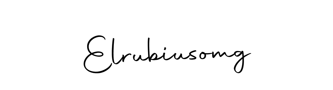 The best way (Autography-DOLnW) to make a short signature is to pick only two or three words in your name. The name Elrubiusomg include a total of six letters. For converting this name. Elrubiusomg signature style 10 images and pictures png