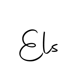 The best way (Autography-DOLnW) to make a short signature is to pick only two or three words in your name. The name Els include a total of six letters. For converting this name. Els signature style 10 images and pictures png