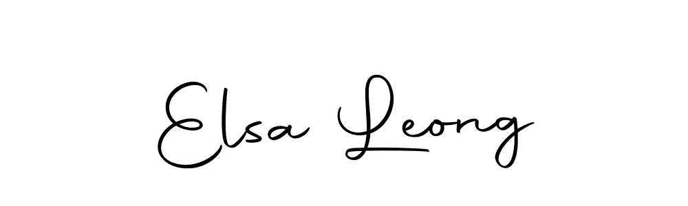 Autography-DOLnW is a professional signature style that is perfect for those who want to add a touch of class to their signature. It is also a great choice for those who want to make their signature more unique. Get Elsa Leong name to fancy signature for free. Elsa Leong signature style 10 images and pictures png