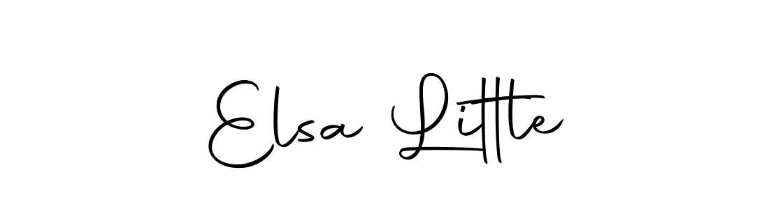 Create a beautiful signature design for name Elsa Little. With this signature (Autography-DOLnW) fonts, you can make a handwritten signature for free. Elsa Little signature style 10 images and pictures png