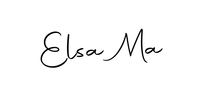 Make a short Elsa Ma signature style. Manage your documents anywhere anytime using Autography-DOLnW. Create and add eSignatures, submit forms, share and send files easily. Elsa Ma signature style 10 images and pictures png