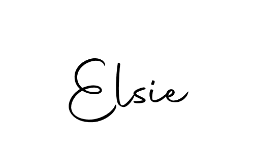 Design your own signature with our free online signature maker. With this signature software, you can create a handwritten (Autography-DOLnW) signature for name Elsie. Elsie signature style 10 images and pictures png