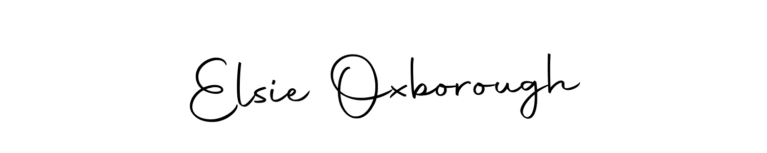 if you are searching for the best signature style for your name Elsie Oxborough. so please give up your signature search. here we have designed multiple signature styles  using Autography-DOLnW. Elsie Oxborough signature style 10 images and pictures png