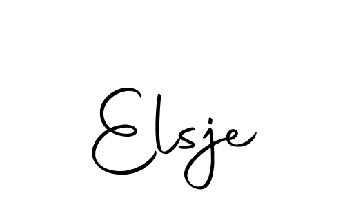 if you are searching for the best signature style for your name Elsje. so please give up your signature search. here we have designed multiple signature styles  using Autography-DOLnW. Elsje signature style 10 images and pictures png