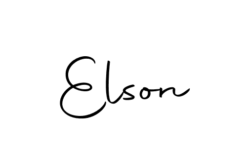 It looks lik you need a new signature style for name Elson. Design unique handwritten (Autography-DOLnW) signature with our free signature maker in just a few clicks. Elson signature style 10 images and pictures png