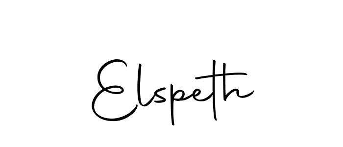 How to make Elspeth signature? Autography-DOLnW is a professional autograph style. Create handwritten signature for Elspeth name. Elspeth signature style 10 images and pictures png