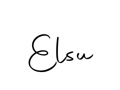 Also we have Elsu name is the best signature style. Create professional handwritten signature collection using Autography-DOLnW autograph style. Elsu signature style 10 images and pictures png