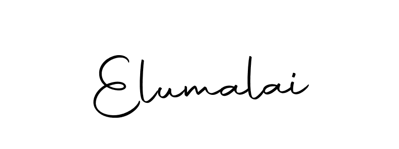 How to make Elumalai name signature. Use Autography-DOLnW style for creating short signs online. This is the latest handwritten sign. Elumalai signature style 10 images and pictures png