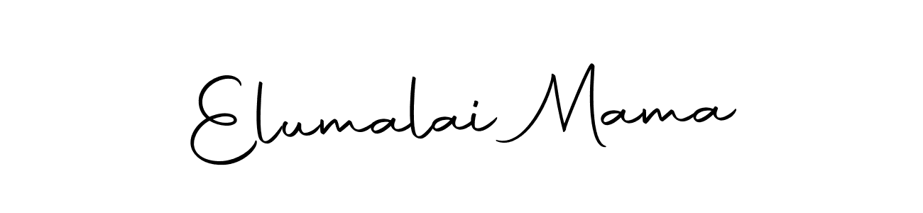 Autography-DOLnW is a professional signature style that is perfect for those who want to add a touch of class to their signature. It is also a great choice for those who want to make their signature more unique. Get Elumalai Mama name to fancy signature for free. Elumalai Mama signature style 10 images and pictures png