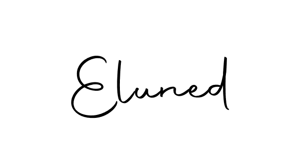 Create a beautiful signature design for name Eluned. With this signature (Autography-DOLnW) fonts, you can make a handwritten signature for free. Eluned signature style 10 images and pictures png