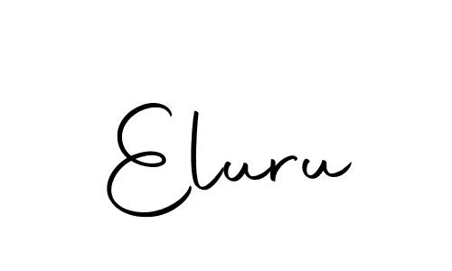 Create a beautiful signature design for name Eluru. With this signature (Autography-DOLnW) fonts, you can make a handwritten signature for free. Eluru signature style 10 images and pictures png