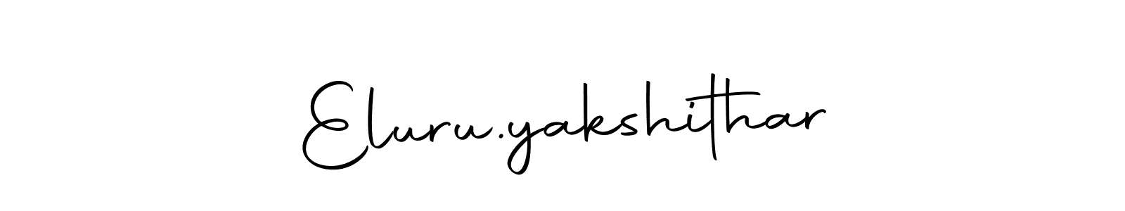 Once you've used our free online signature maker to create your best signature Autography-DOLnW style, it's time to enjoy all of the benefits that Eluru.yakshithar name signing documents. Eluru.yakshithar signature style 10 images and pictures png