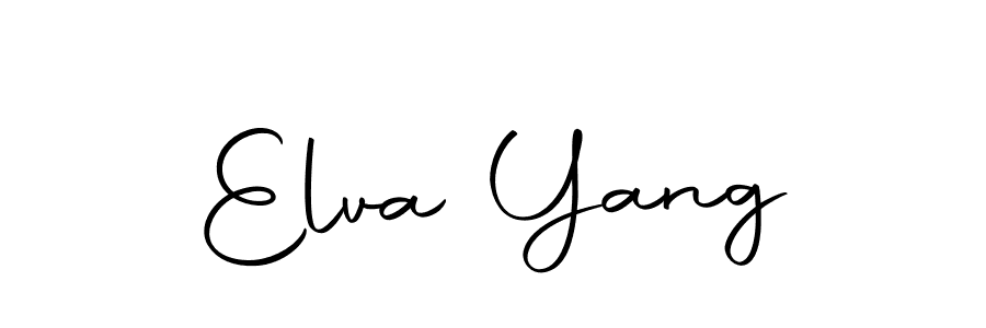 It looks lik you need a new signature style for name Elva Yang. Design unique handwritten (Autography-DOLnW) signature with our free signature maker in just a few clicks. Elva Yang signature style 10 images and pictures png